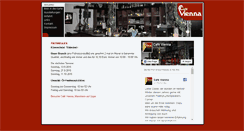 Desktop Screenshot of cafevienna.de